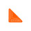 Rocketbook Beacons Smart Stickers for whiteboards  Triangles  Orange  2.5""""h  4/Pack 2