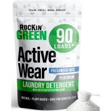 Rockin' Green Laundry Detergent Plant based All Natural Laundry Detergent Powder Vegan and Biodegradable Odor Fighter Safe for Sensitive Skin