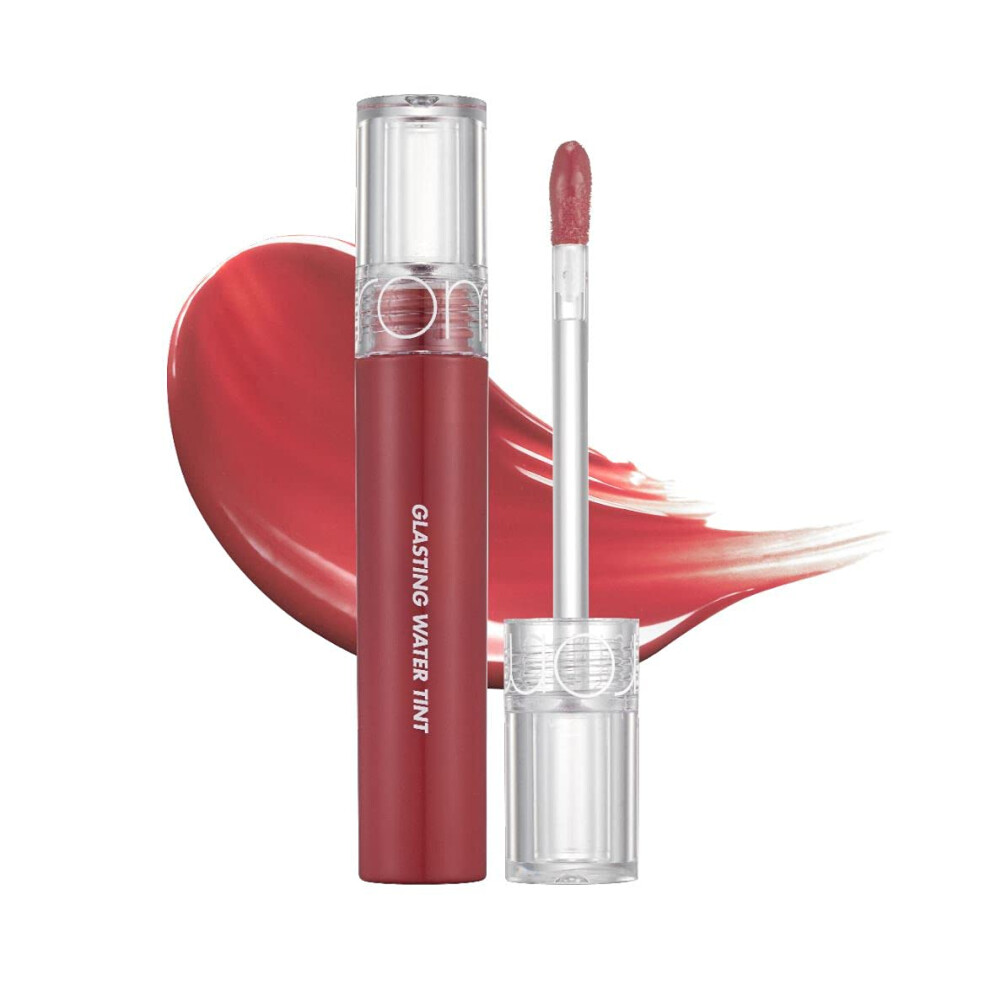 Rom&Nd [Rom&Nd] Glasting Water Tint 8 Colors | Vivid Color Glossy Finish Long-Lasting Moisturizing Highlighting Natural-Beauty | Lip Tint For Daily