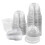 RooTrimmer 50 Pacote de Domos para Vasos de Plantas Transparentes, Compatíveis com Vasos de Sementes de 4 Polegadas 1