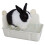 Rubyhome Potty Trainer Corner Caixa de areia Pet Pan Cedding 1