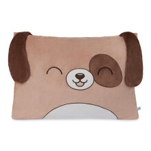 Saint Eve Kids Pillow Pals Fuzzy Pillow Cases Söta djurvänner Mjuka kuddskydd för barnsängar och tupplur - Bailey hunden