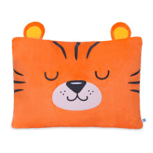 Saint Eve Kids Pillow Pals Fuzzy Pillow Cases Cute Animal Friends Mjuka kuddskydd för barnsängar och tupplur - Java The Tiger