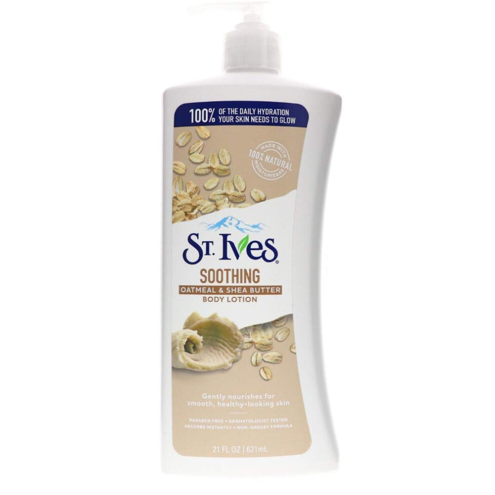 Saint Ives St. Ives Body Lotion  Oatmeal and Shea Butter  21 oz (Pack of 4) (B07CL15SCQ)