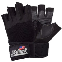 Schiek Sports 540 Platinum Lifting Gloves - Painonnostoksineet naisille ja miehille - Rannekeitteiset liukumattomat ksineet