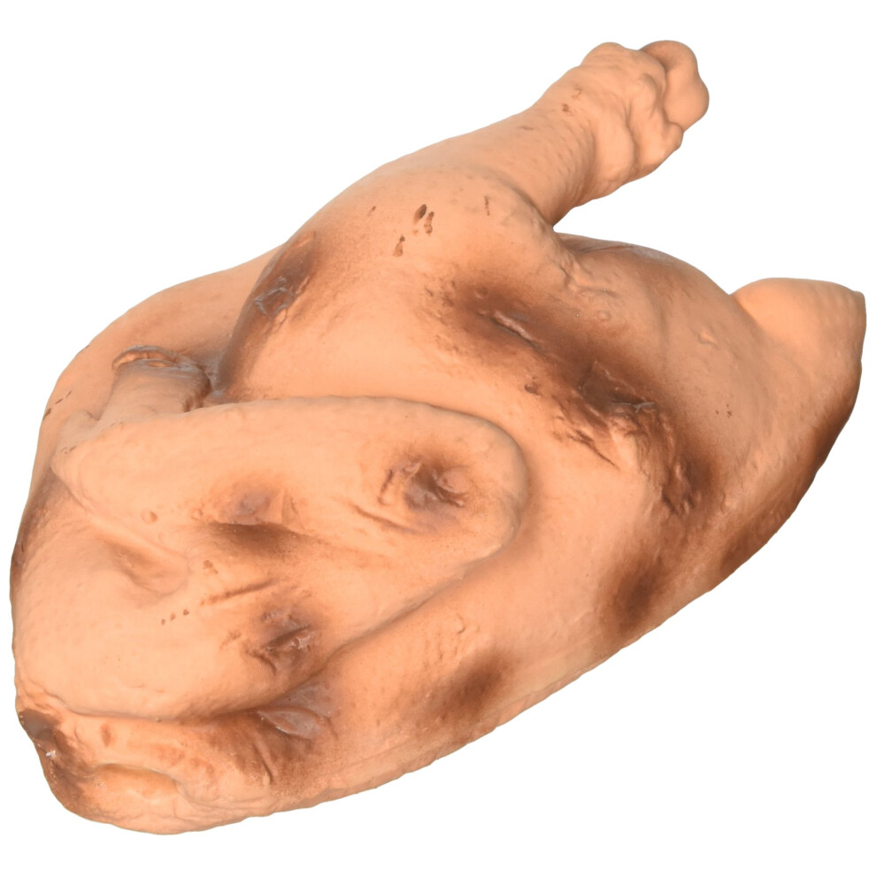 Scoochie Premium Hondenspeelgoed | Gevulde Latex Sappige Gebraden Kip | 18 Cm-image