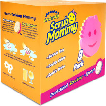 Scrub Daddy Scrub Mommy Variety Pack - Scratch-Free Multipurpose Dish Sponge - BPA Free & Made with Polymer Foam - Stain  Mold & Odor Resistant K