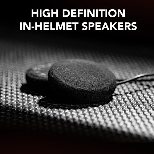 SenA 5S Motorcycle Bluetooth Communication System Black Single Pack 2