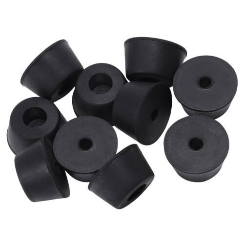 10 τμχ 21 x 12 mm κωνικό χωνευτό πόδι από καουτσούκ Υλικό: 1