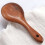 Teak Wood Spoon Natural Solid Rice Wooden Paddle Serving Kitchen Utensils 10