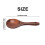 Teak Wood Spoon Natural Solid Rice Wooden Paddle Serving Kitchen Utensils 9
