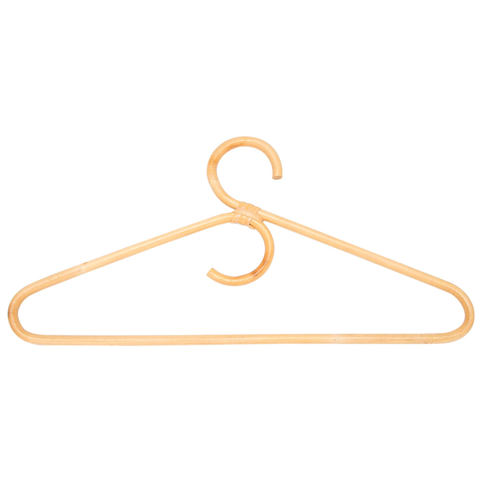Rattan Clothes Hanger Style,Garments Organizer,Rack Adult Hanger,Room Decoration For Your Clothes.1 Pcs 4852884909384