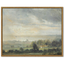 SHENIFY 11x14in Arte de Parede Vintage em Tela com Moldura Natural - Decoração de Cozinha, Banheiro, Escritório