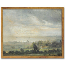 SHENIFY 8x10in Arte de Parede em Tela Rústica Vintage em Moldura - Decoração Moderna