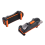Six Finger for Controller Capacitance Adjustable Mobile Game Trigger L1R1 Button Gamepad Joystick Grip Orange 4