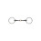 Shires Equestrian Copper Lozenge Sweet Iron Snaffle Bit (5 """") 1