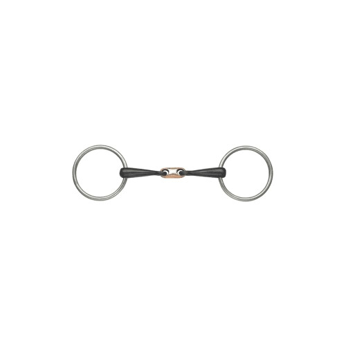 Shires Equestrian Copper Lozenge Sweet Iron Snaffle Bit (5 """")