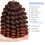 Cabelo de Crochê Curto Jamaican Bounce 5 Pacotes 2X Anéis Cabelos Cacheados 8 Polegadas 2