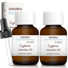 SHUIKU Cyperus Rotundus Oil Cyperus 100% pure natuurlijke olie voor het verminderen van de groei van lichaamshaar (2 PACKS)