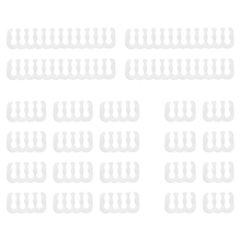 24PCS/Lot PC Motherboard 24Pin 8Pin 6Pin for Computer Gesleeved Up to 3.4 mm White
