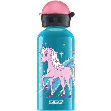 SIGG - Botella de agua para ni   os - Bella Unicorn - A prueba de fugas - Ligera - Sin BPA - Aluminio - 13 oz