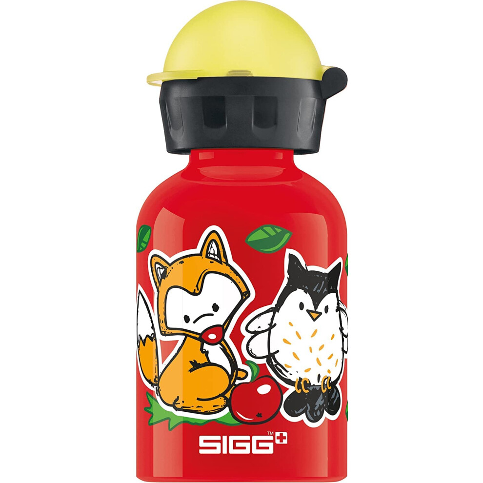 Sigg - Kids Water Bottle - Forest Kids - Leakproof - Lightweight - BPA Free - Aluminum - 10 Oz