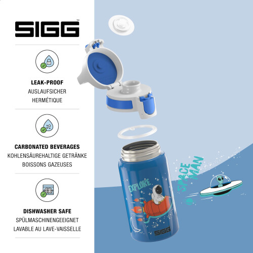 Sigg Sigg - ?a?d??? ?p?????? ?e??? - Shield ONE Space - ?d??   ???? - ??af?? - ????? BPA - ????e?d?t? ?ts??? - ?p?e    e ?st???a?t? - 17 Oz 2