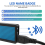 Bluetooth LED Name Badge Rechargeable Light Sign DIY Programmable Scrolling Message Board Display LED,Type 5 10