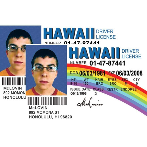 Signs 4 Fun NMLID McLovin Id License's Driver's License (2)