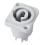 10PCS Powercon Connector 3 Pins 20A 250V Power Speaker Panel Socket Θηλυκό για φωτισμό σκηνής οθόνης LED, γκρι 5