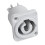 10PCS Powercon Connector 3 Pins 20A 250V Power Speaker Panel Socket Θηλυκό για φωτισμό σκηνής οθόνης LED, γκρι 6