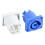 10PCS Powercon Connector 3 Pins 20A 250V Power Speaker Panel Socket Θηλυκό για φωτισμό σκηνής οθόνης LED,μπλε 8