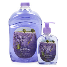 SIMPLE PLEASURES Coleção Premium de Sabonete Líquido - Lavanda Francesa, 7.9 oz + Refil Jumbo 59 oz - Aprovado pela Goodhousekeeping