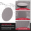Coffee Filter Mesh,Reusable Puck Screen High Strength for Maker Filters Accessories 54mm 6