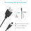 USB To DC Power Cable Universal Jack Charging Cord with 13 Interchangeable Plug Connectors Adapter 7