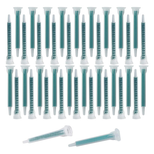 40 Piece Epoxy Mixing Nozzle Electrostatic Tip 50Ml/1.7Oz (1:1/1:2 Ratio) 16 Elements