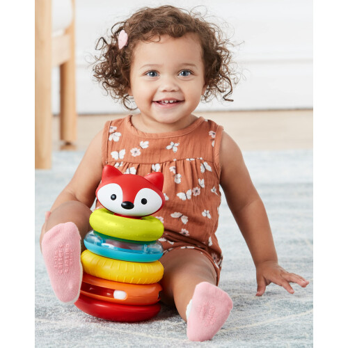 Skip Hop Skip Hop Baby Stacking & Nesting Toy  Explore & More Fox Stacking Toy 2
