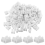 100Pcs Plastic 2 Pin Push Quick Cable Connector Wiring Terminal 10A 250V 1