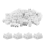 100Pcs Plastic 2 Pin Push Quick Cable Connector Wiring Terminal 10A 250V 4