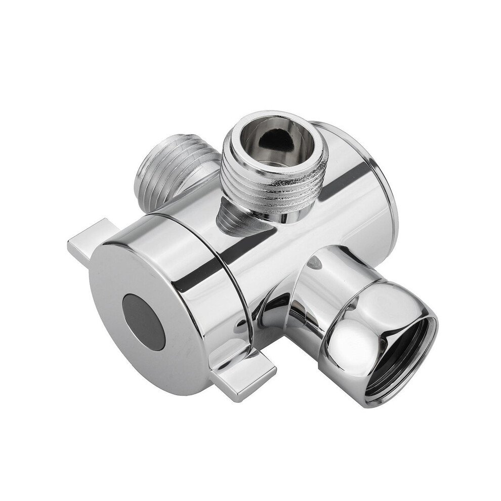 1/2 inch 3-weg T-adapter Omleidingsklep Verstelbare douchearm Gemonteerde badkamer hardware accessoire