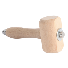 Houten hamer Leerbewerking Carving Hamer Naai Leer Gereedschapsset (Houten)