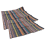 Conjunto de 2 capas de almofadas decorativas boêmias, boho mexicanas, retrô, listradas, multicoloridas, para sofá, 18x18 polegadas 4