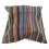 Conjunto de 2 capas de almofadas decorativas boêmias, boho mexicanas, retrô, listradas, multicoloridas, para sofá, 18x18 polegadas 10