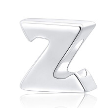 SOUKISS Alfabet Charms Autentiske 925 Sterling S?lv bogstav Initial A-Z Alfabet Perler til Julem?dre Gaver (Z)