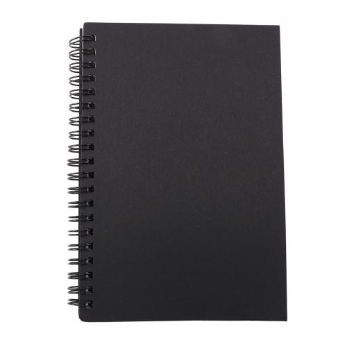 Retro Kraft Coil Sketchbooks Sketchbooks Blank Notebook Σχολική γραφική ύλη (Ασπρόμαυρο)