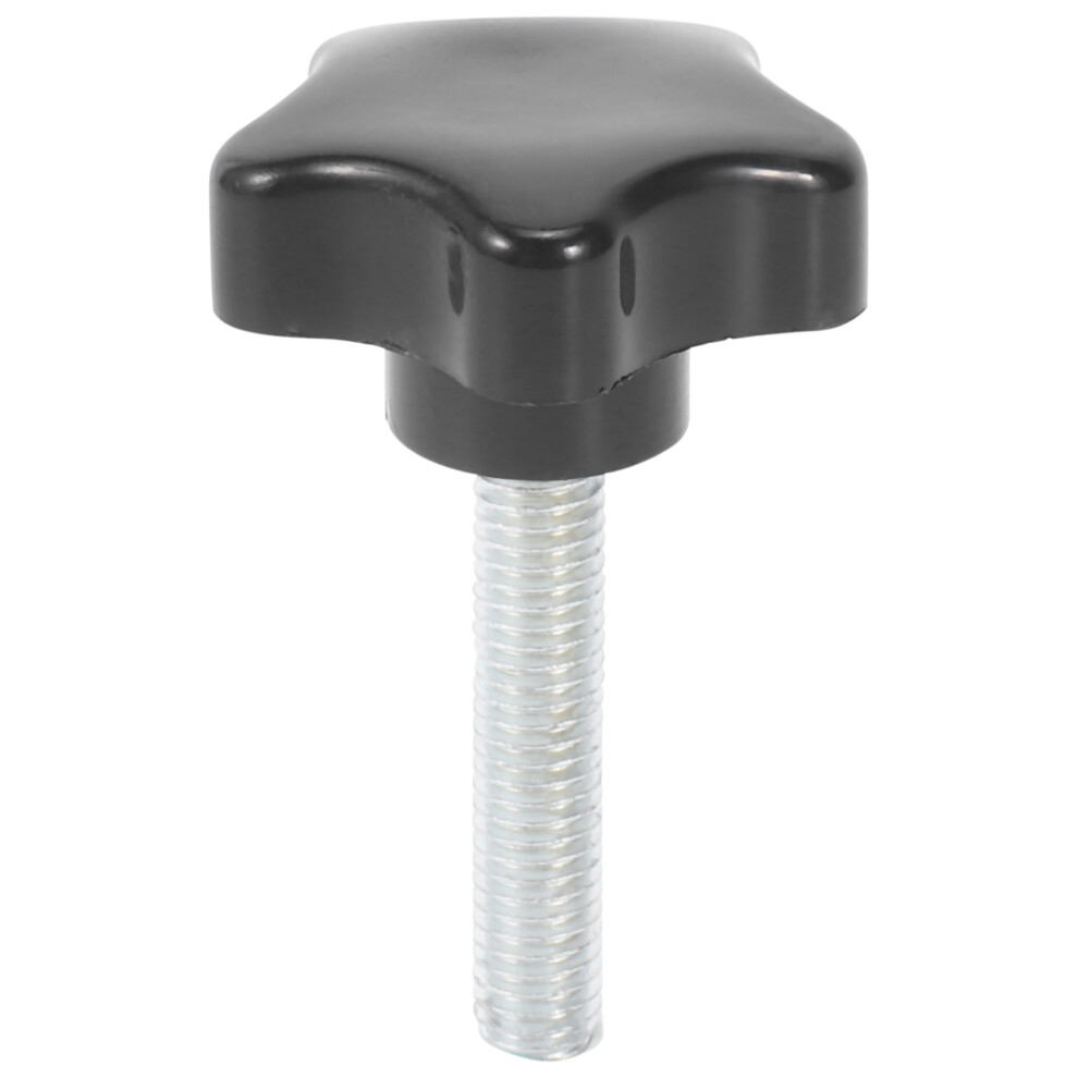 M8 X 40Mm Screws Star Wing Screw Clamp Knob Handle Black 4851672786329