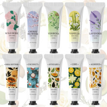 Spa Luxetique Confezione da 10 Creme per le Mani, Regali di Natale, Regali di Natale per Donna, Lozione per le Mani per Pelle Secca e Screpolata,