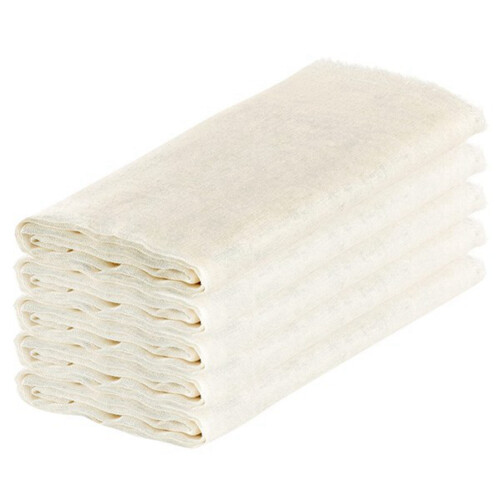 Paños de muselina para cocinar, paños de queso sin blanquear, algodón reutilizable y lavable. 1