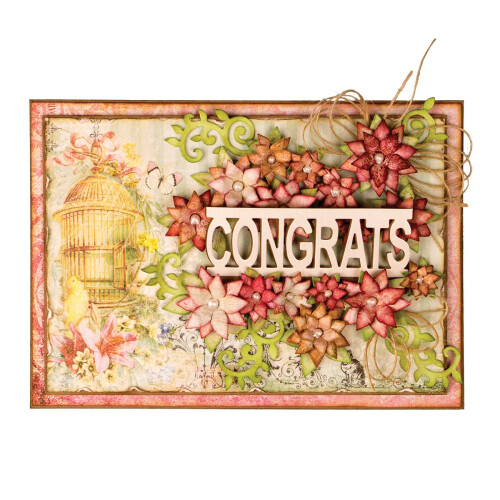 Spellbinders Onnittelut Pop-Up Etched/Wafer Thin Dies 1
