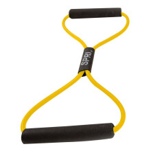 SPRI Ultra Toner Figure 8 Resistance Band with Padded Handles great for Stretch Exercise Fitness Training Yoga Resistance Weights Therapy Gym or